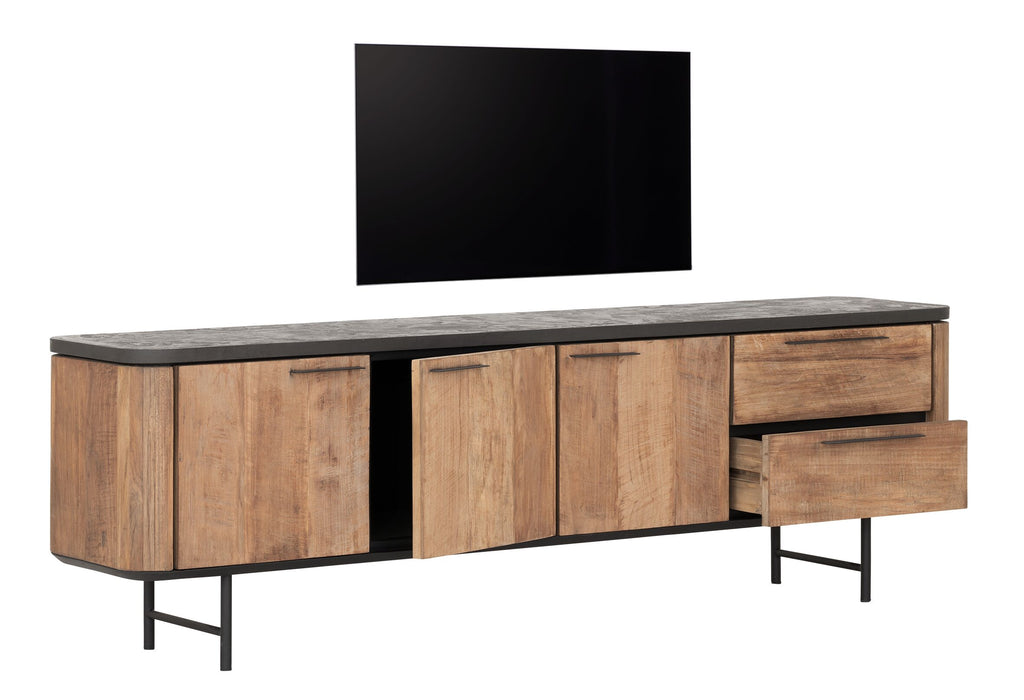 DTP Home TV stand Soho medium, 3 doors, 2 drawers