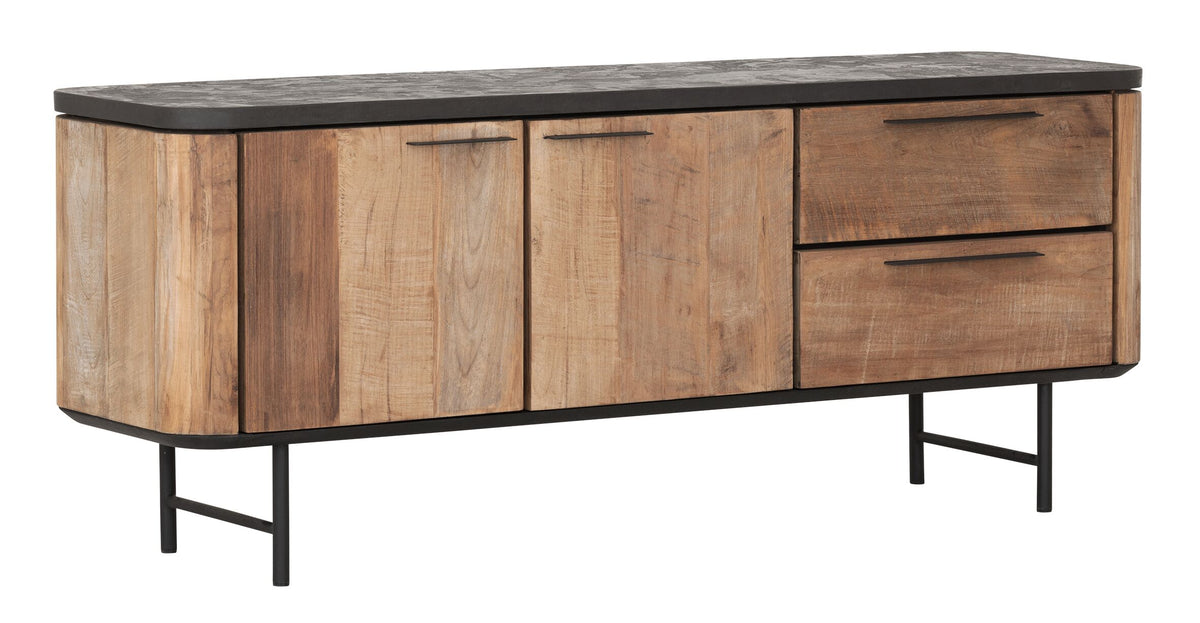DTP Home TV stand Soho small, 2 doors, 2 drawers