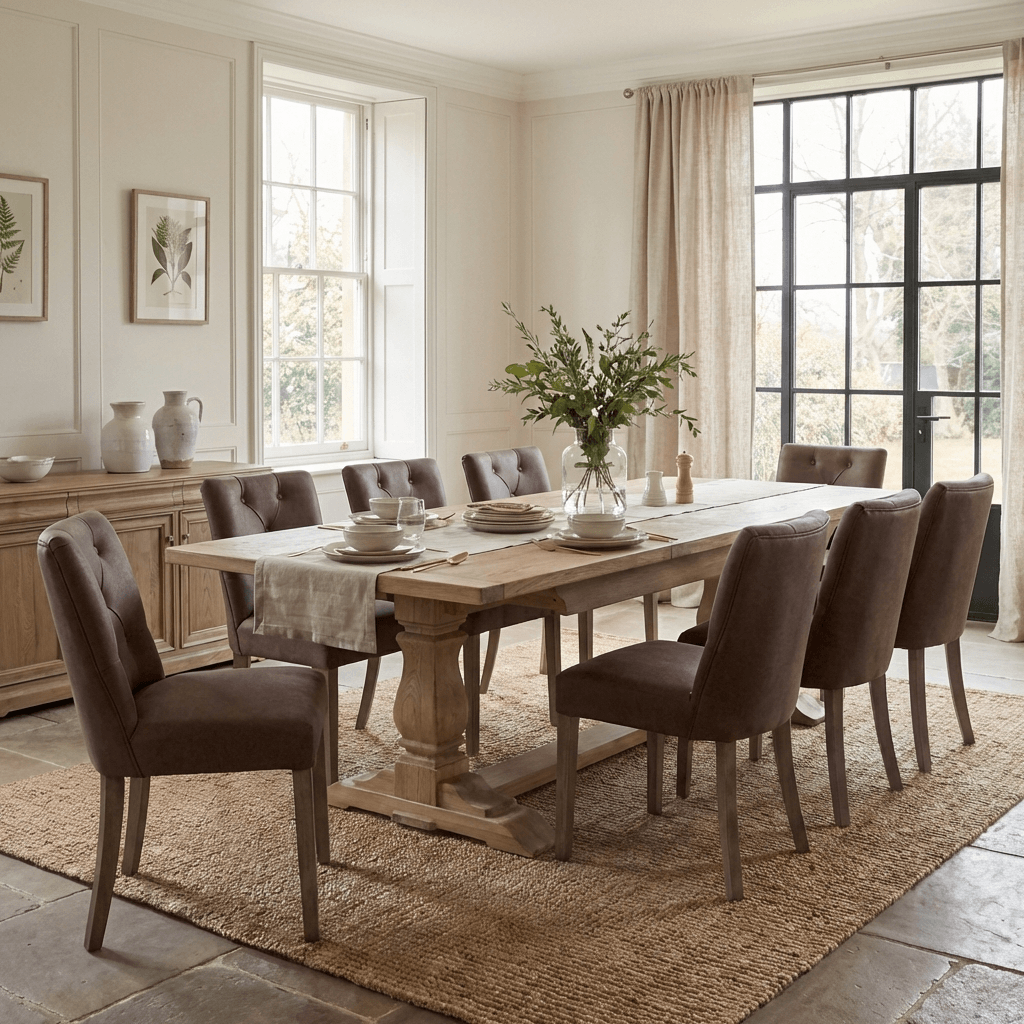 Keiichi Dumbleton Dining Chair in Italian Top Leather, view 2