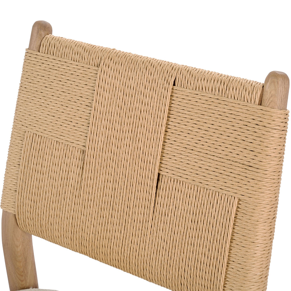 Keiichi Radford Counter Stool with Fabric Seat Cusion, view 6