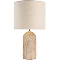 Keiichi Ishtar Gate Travertine Table Lamp