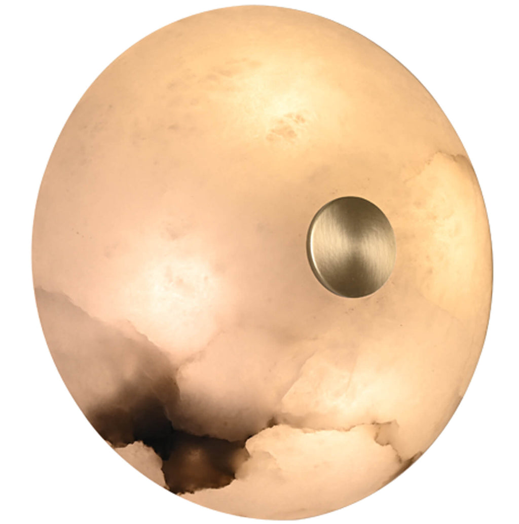 Keiichi Derek Wall Light in Alabaster, view 2