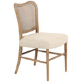 Keiichi Chadlington Rattan and Natural Linen Dining Chair