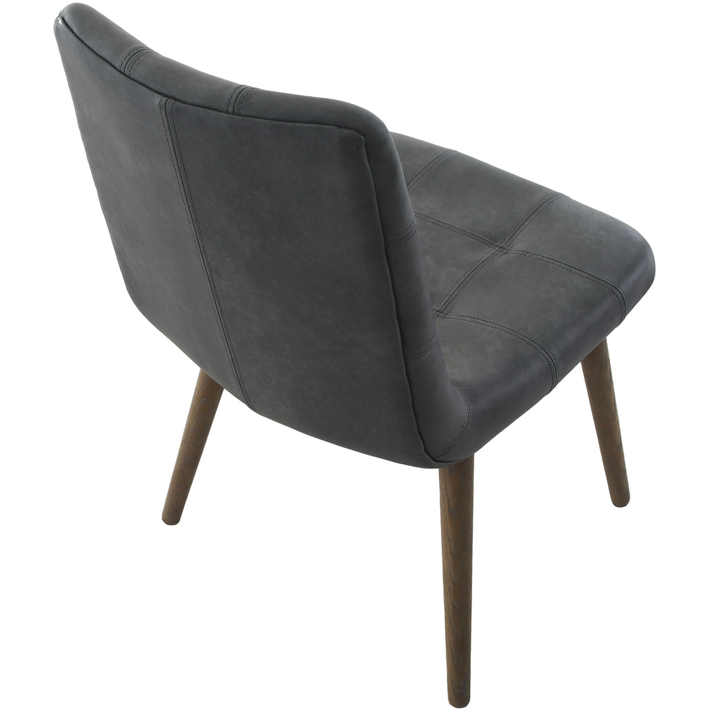 Keiichi Winchcombe Dining Chair in Grey Leather, view 5