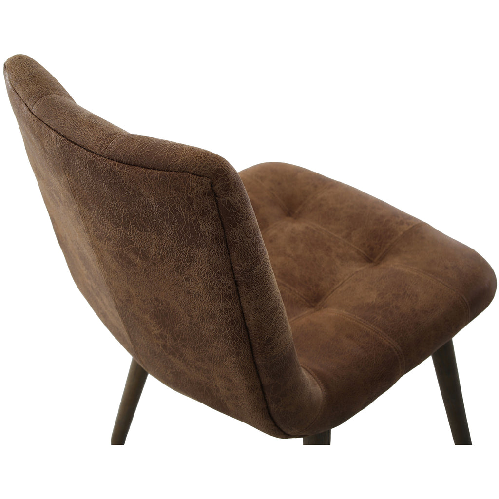 Keiichi Winchcombe Dining Chair in Tan Leather, view 10