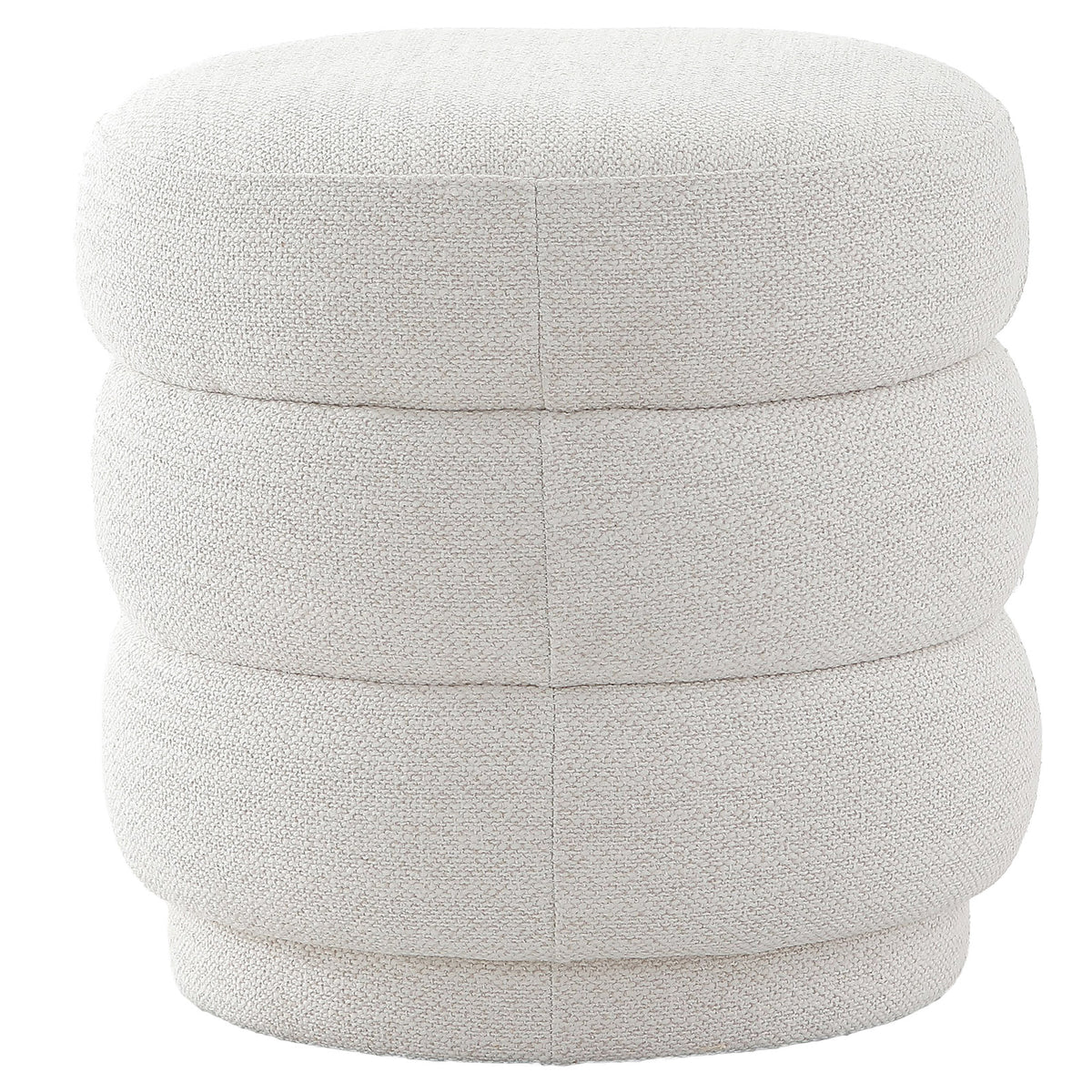 Keiichi Cloud Stool in Off-White, view 4