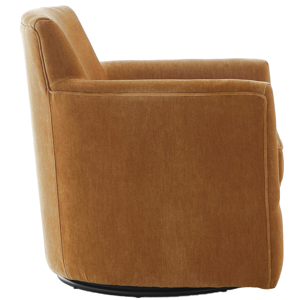 Keiichi Paxford Swivel Chair in Sienna, view 11