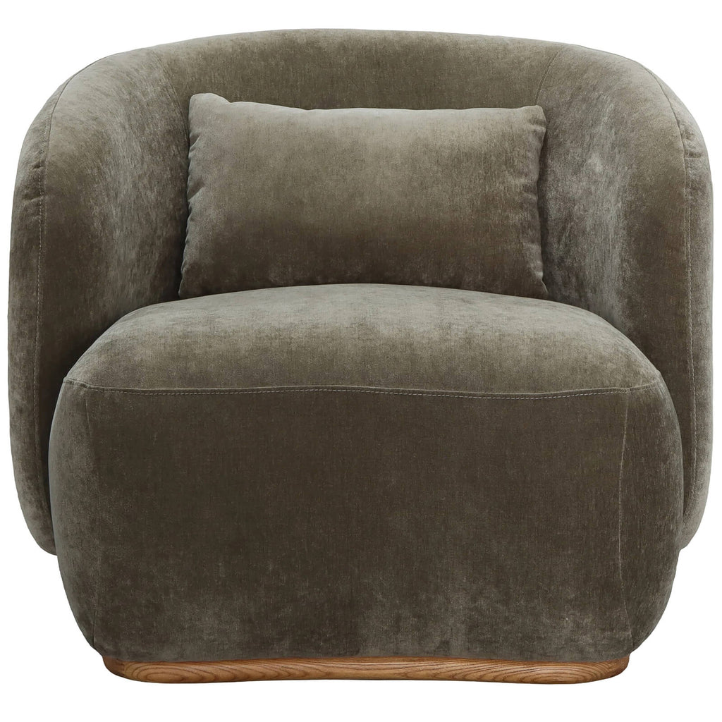 Keiichi Heythrop Swivel Chair in Moss, view 4