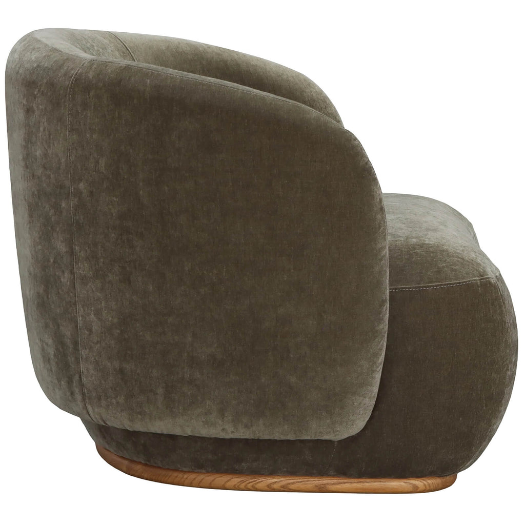 Keiichi Heythrop Swivel Chair in Moss, view 5