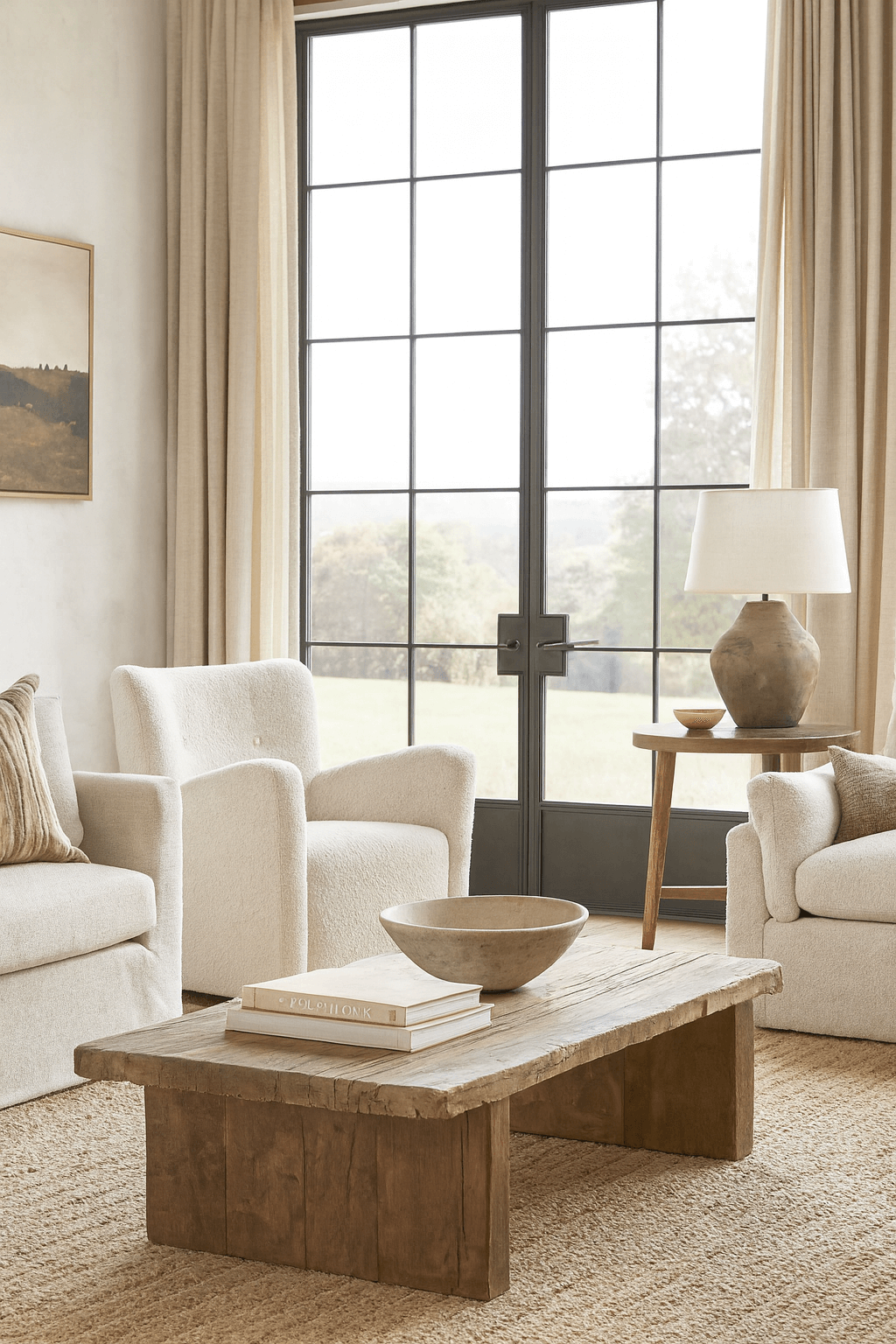 Keiichi Hidcote Accent Chair in Faux Wool, view 9