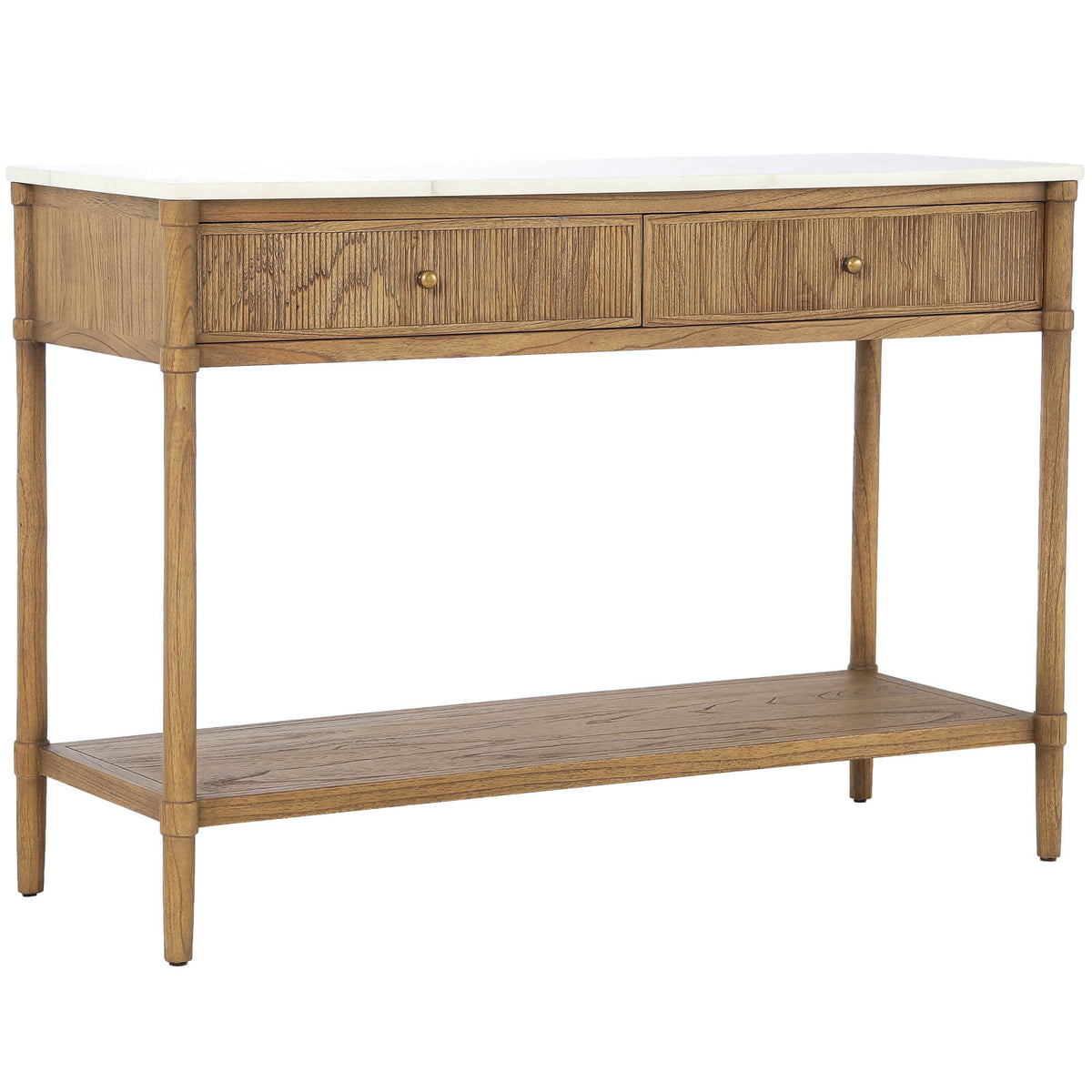 Keiichi Highgrove Console Table with Marble Top, view 3