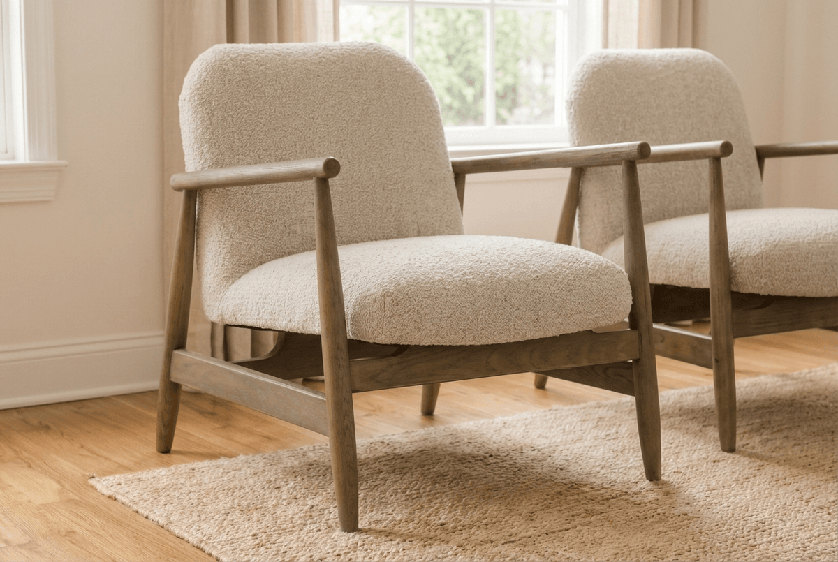 Keiichi Ilmington Accent Chair in Natural, view 2