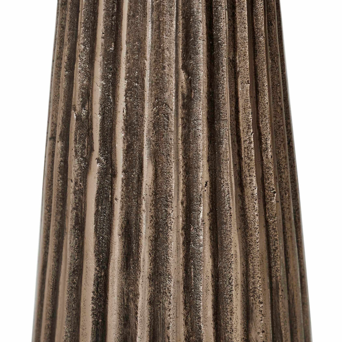 Keiichi Juniper Fluted Marble Top Side Table, view 5