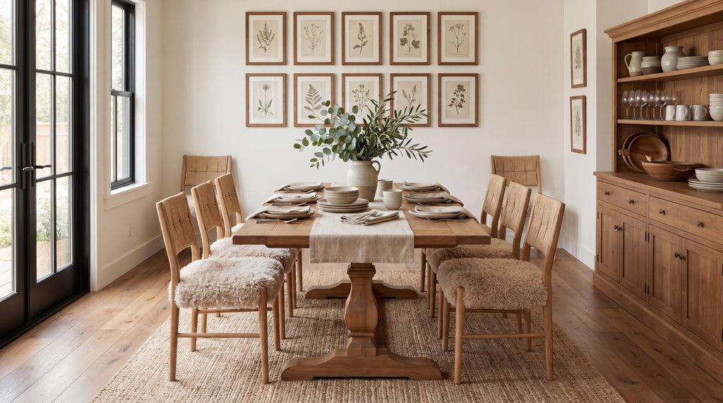 Keiichi Bourton Dining Chair in Faux Mongolian Fur, view 3