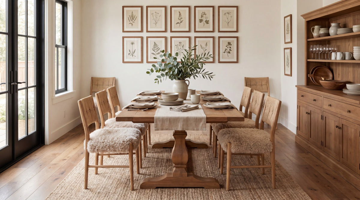 Keiichi Bourton Dining Chair in Faux Mongolian Fur, view 3