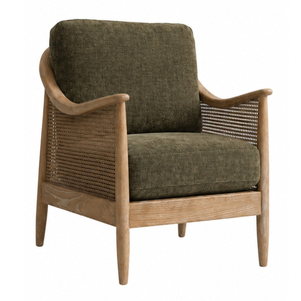 Keiichi Chadlington Accent Chair in Bottle Green, view 5