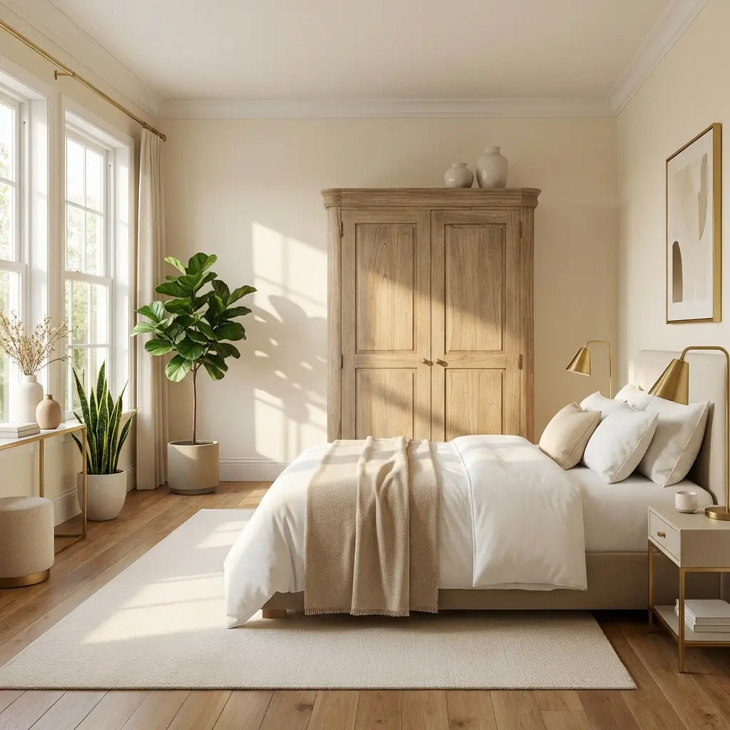 Keiichi Fulbrook Oak Wardrobe, view 3