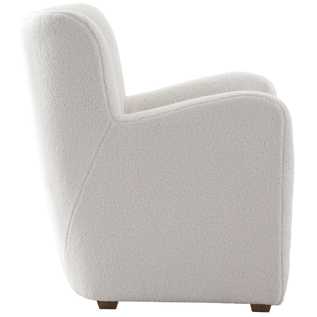 Keiichi Hidcote Accent Chair in Faux Wool, view 11
