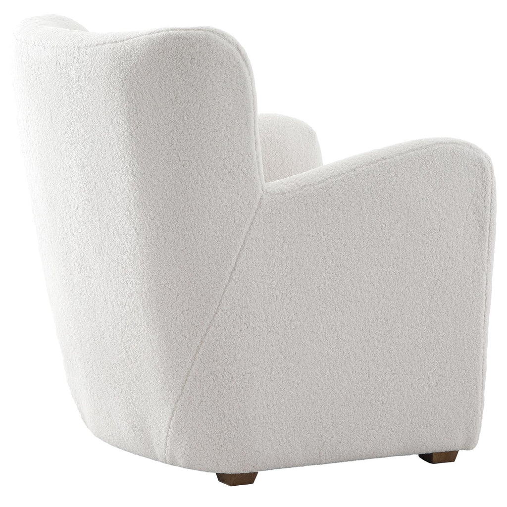 Keiichi Hidcote Accent Chair in Faux Wool, view 12