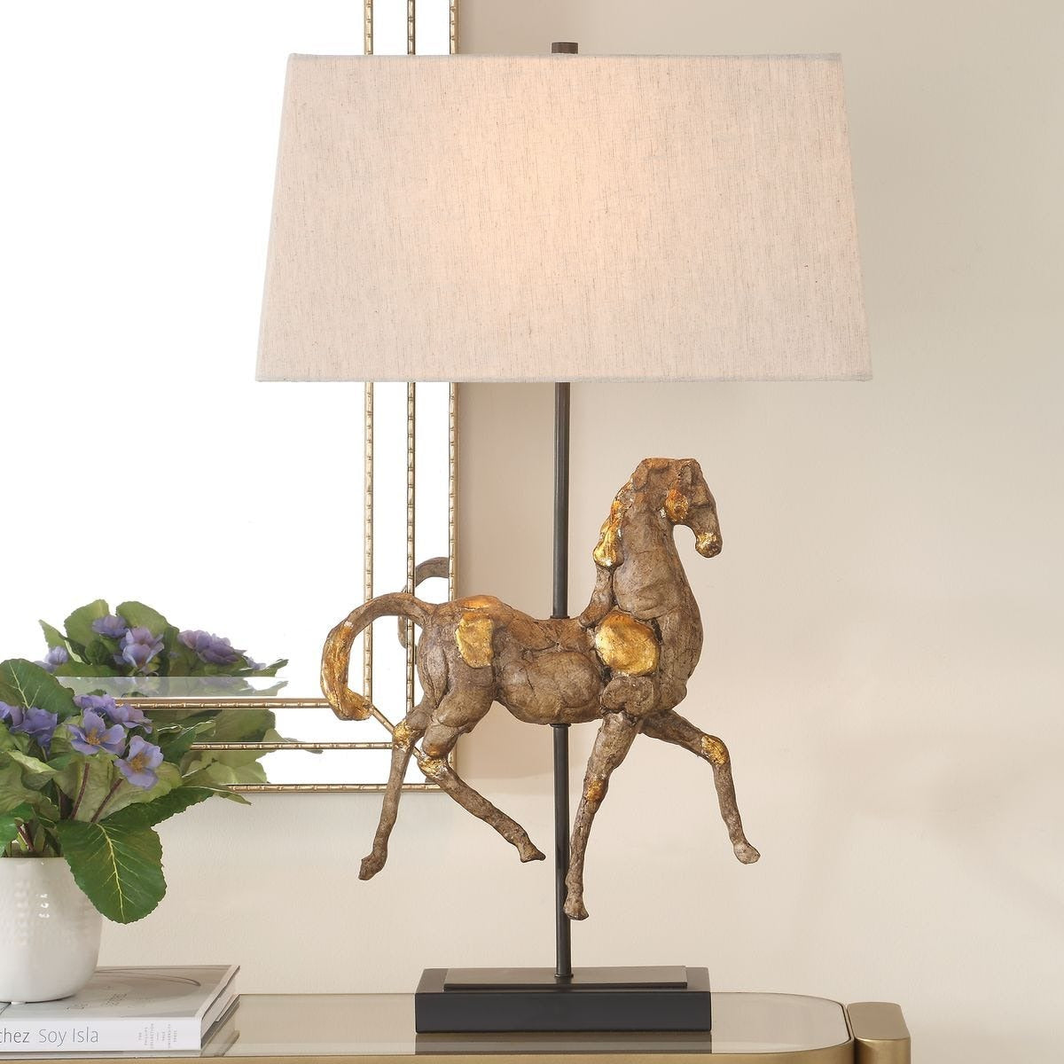 Keiichi Horse Table Lamp, view 2