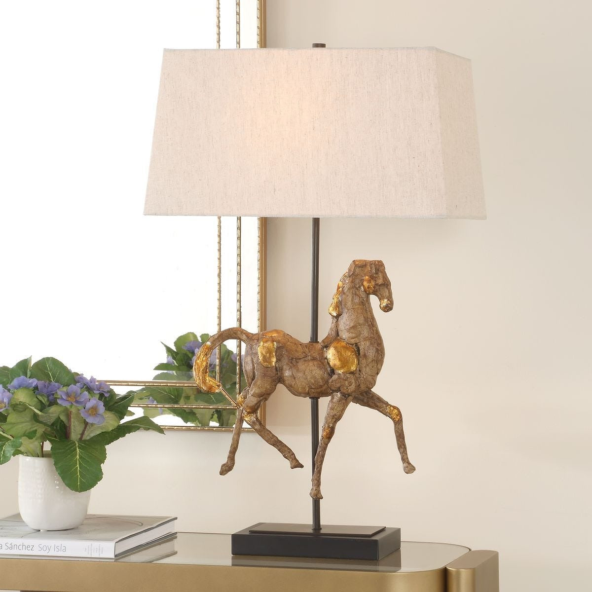 Keiichi Horse Table Lamp, view 3