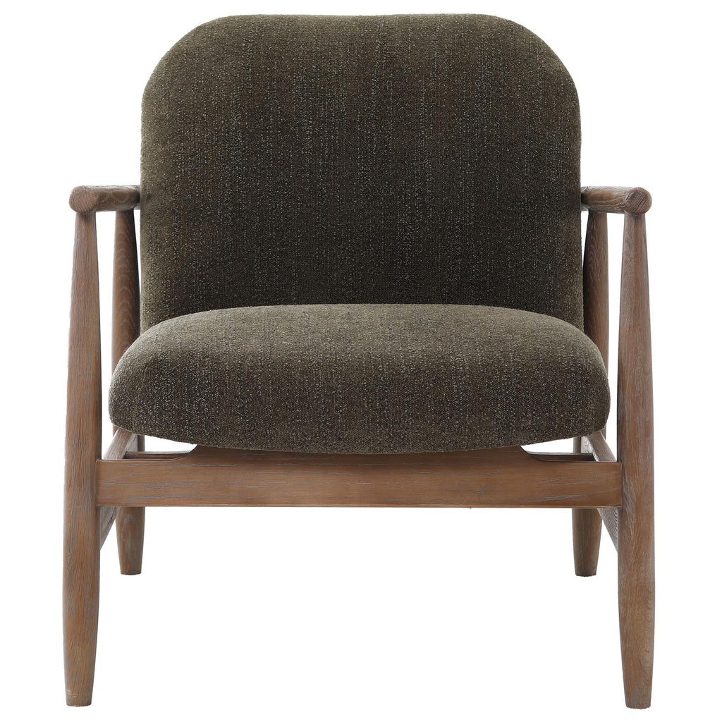 Keiichi Ilmington Accent Chair in Bottle Green, view 9