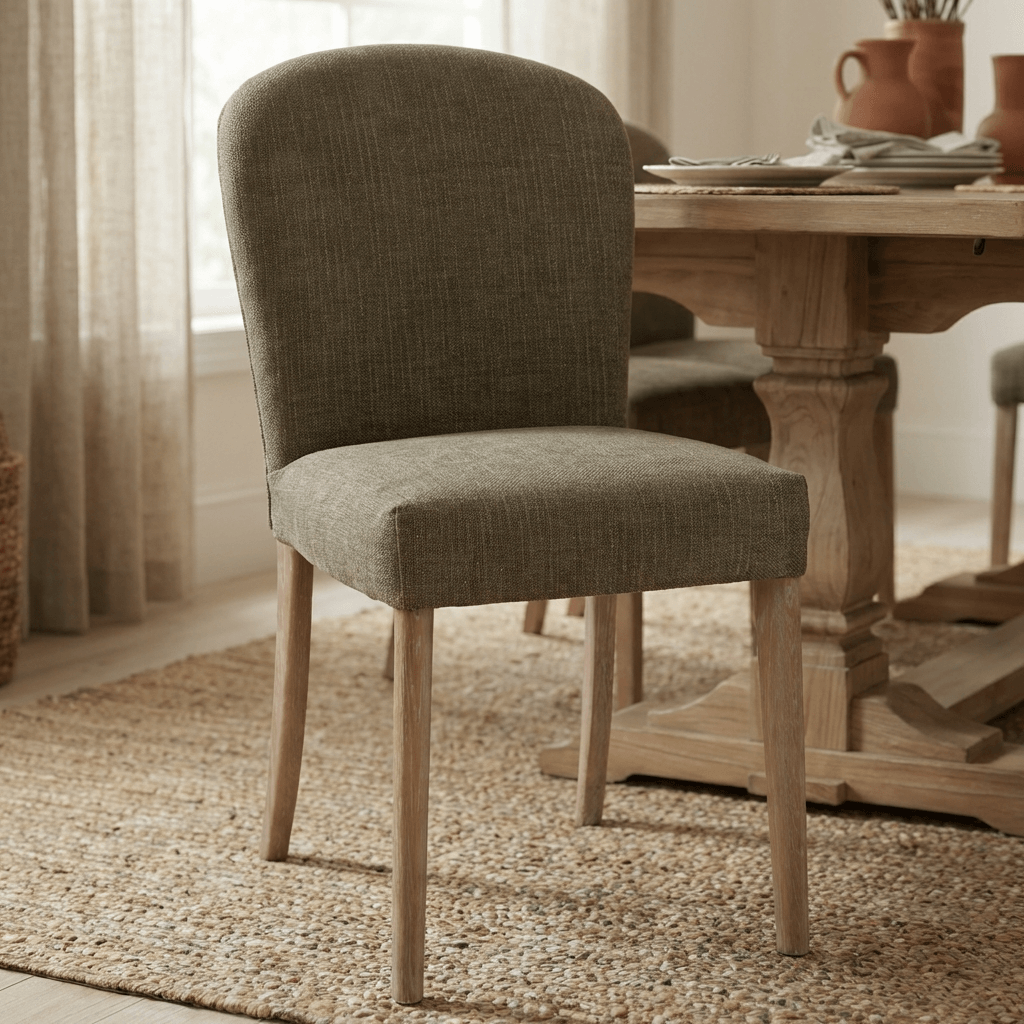Keiichi Overbury Dining Chair in Sage Green, view 8