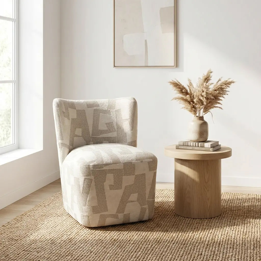 Keiichi Stratford Swivel Dining Chair, view 2