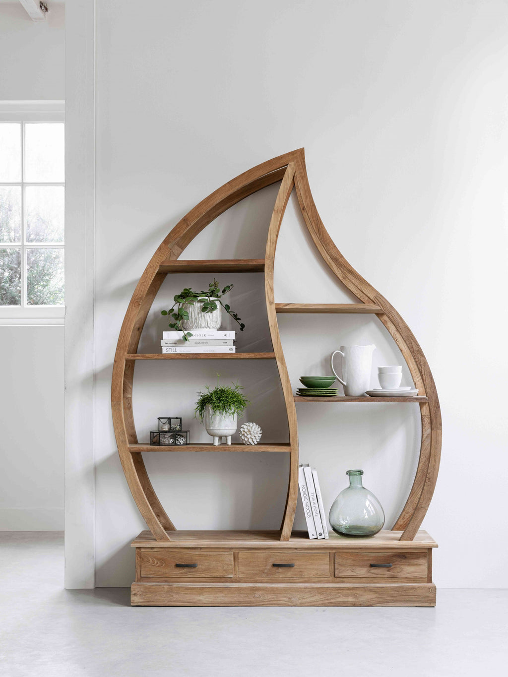 MUST Living Bookrack Drop in a room setting