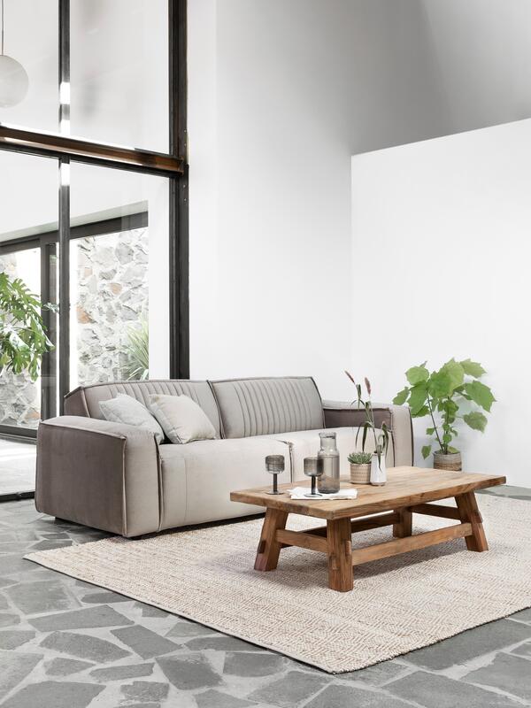 MUST Living Coffee table Tuscany rectangular in a room setting