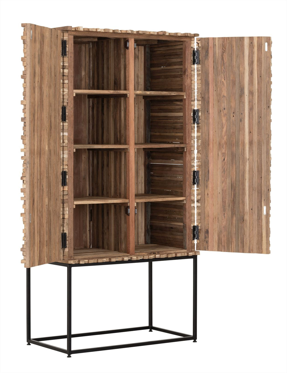 MUST Living Cupboard Sticks, 2 doors and 6 shelves