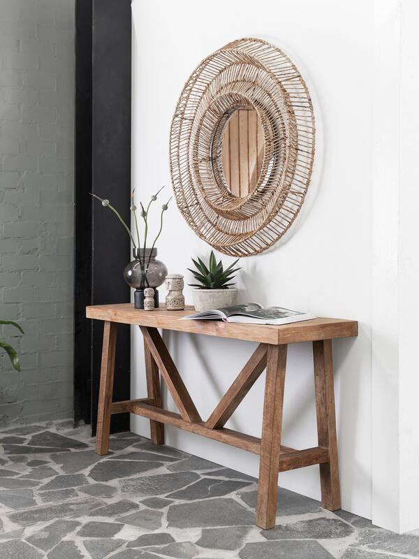 MUST Living Mirror San Miguel large in a room setting