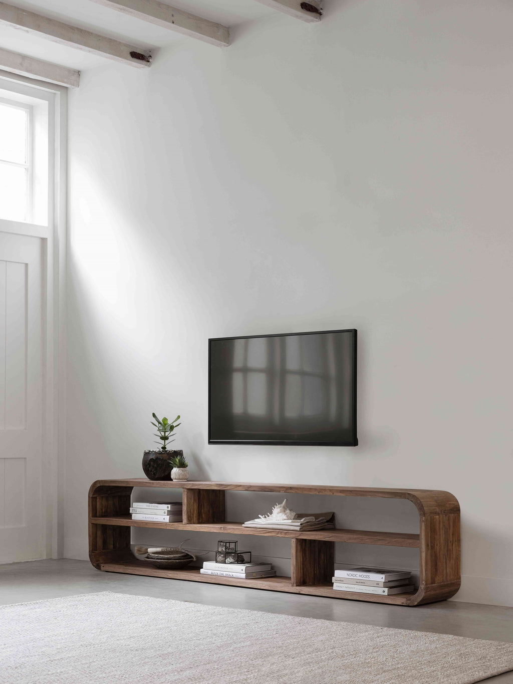 MUST Living TV stand Corso large in a room setting