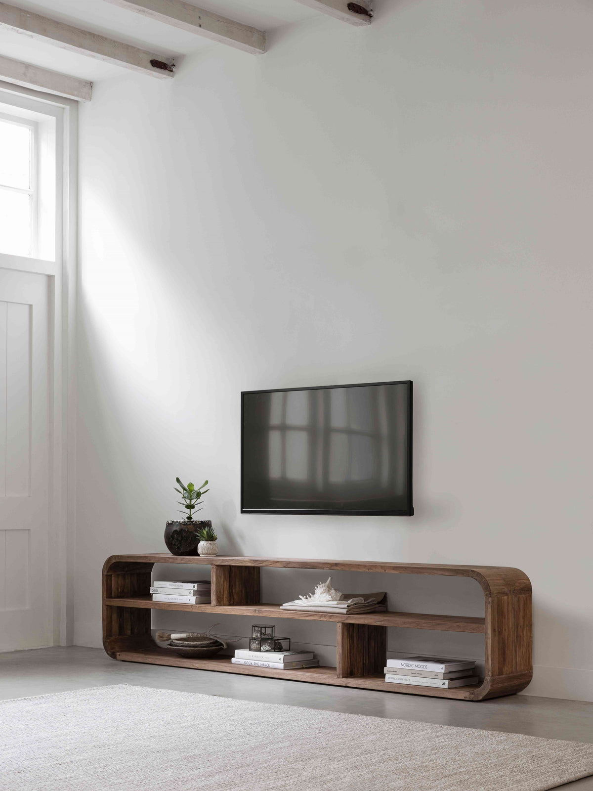 MUST Living TV stand Corso large in a room setting