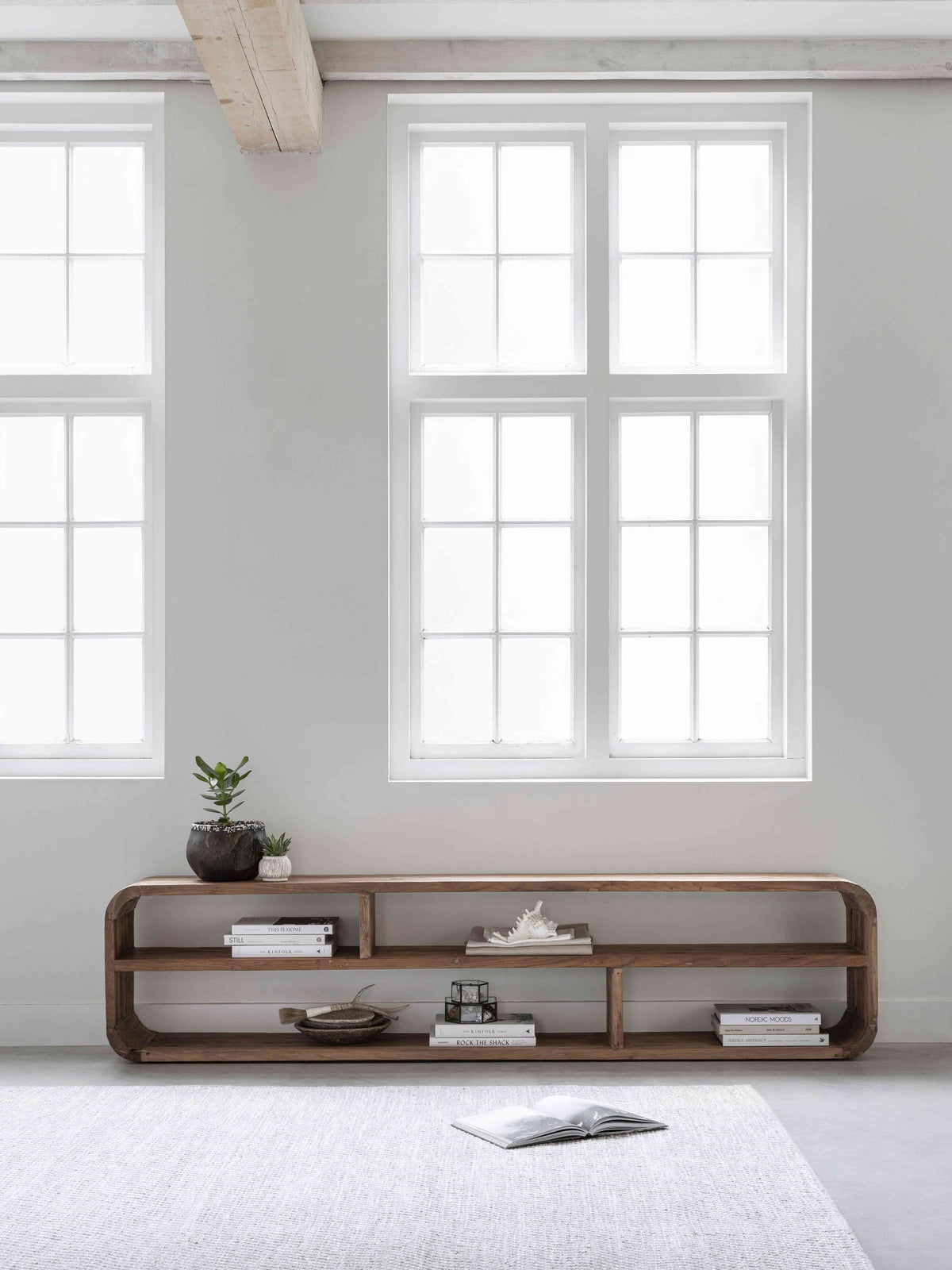 MUST Living TV stand Corso large in a room setting