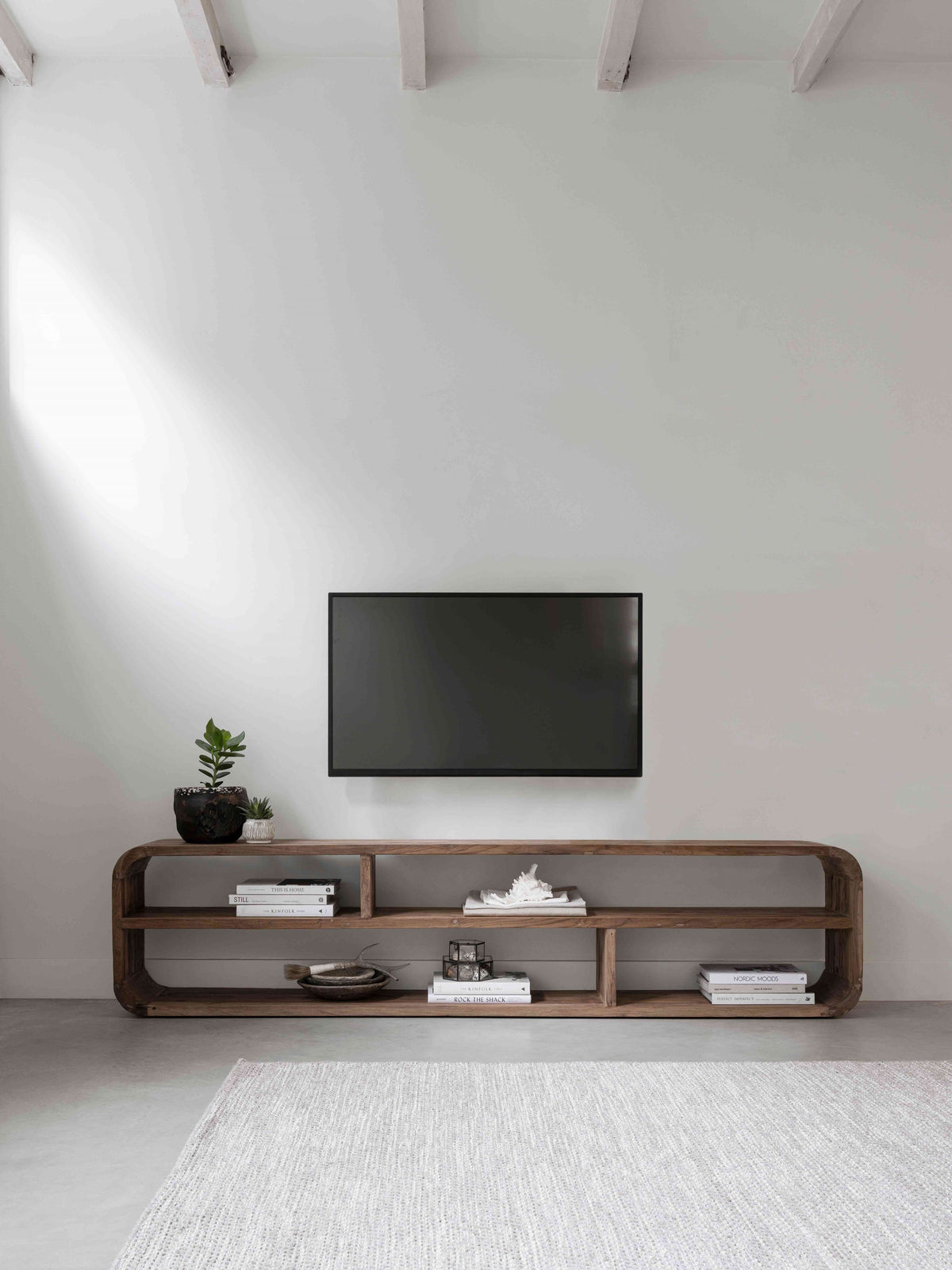 MUST Living TV stand Corso large in a room setting