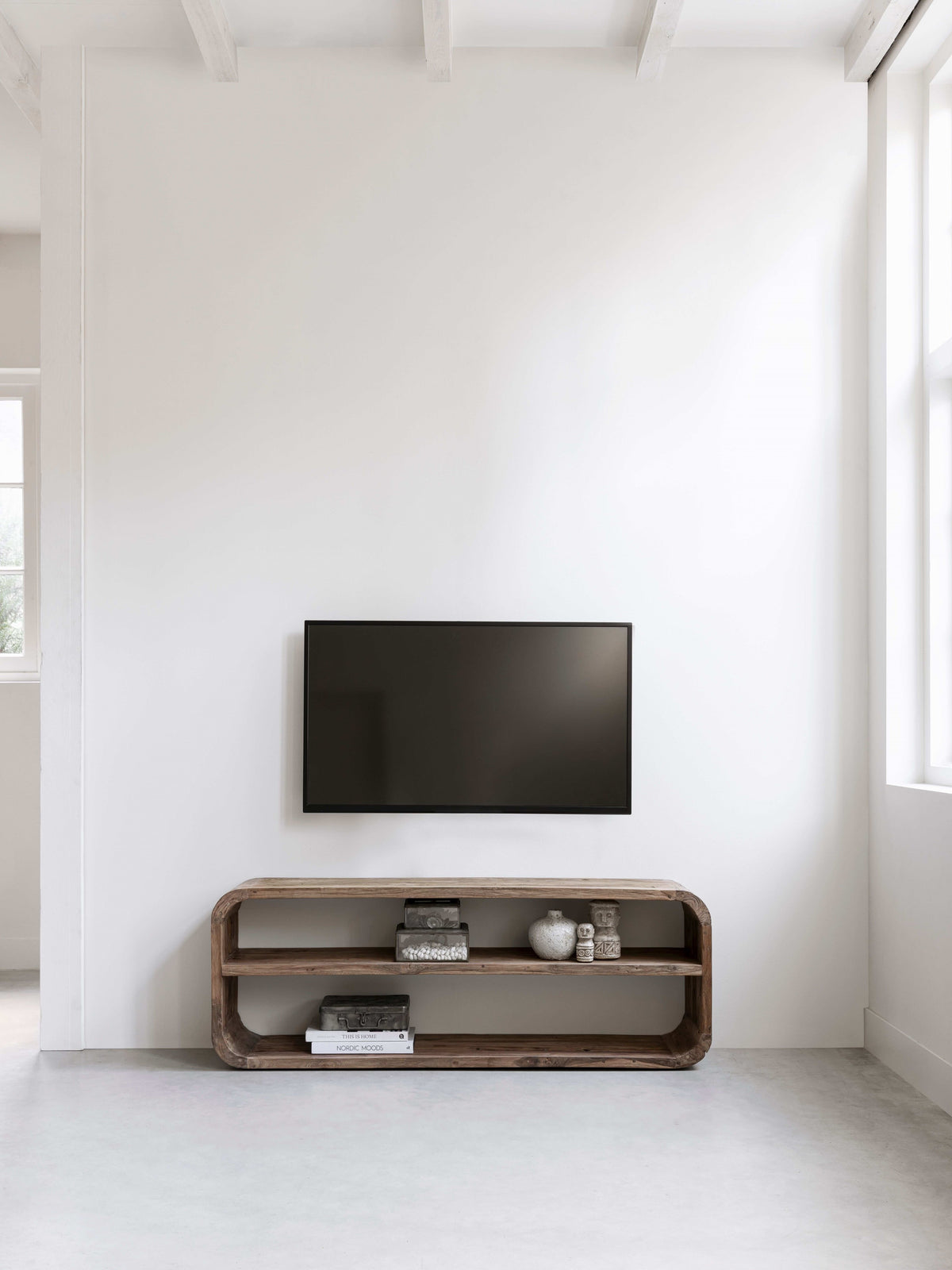 MUST Living TV stand Corso small in a room setting