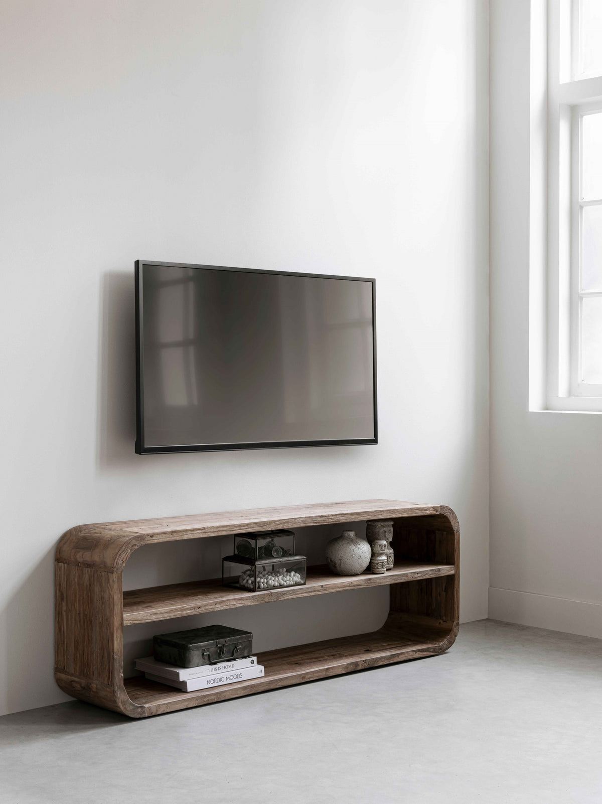 MUST Living TV stand Corso small in a room setting