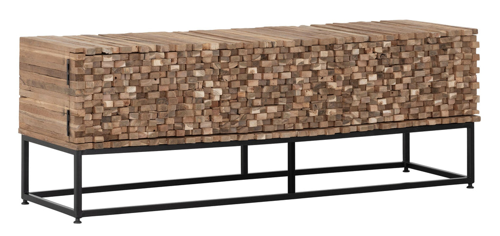 MUST Living TV stand Sticks, 2 doors and 1 drawer