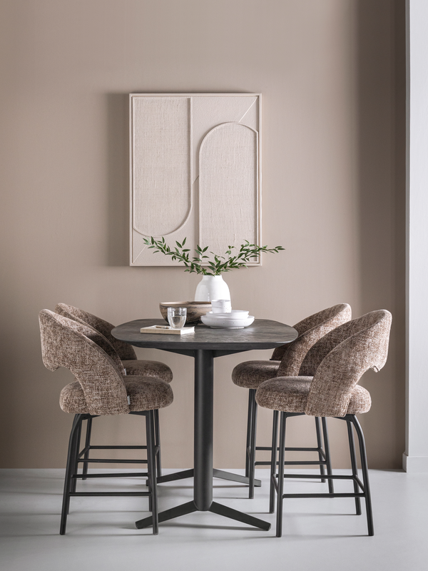 MUST Living Wall Panel Elyn Cream small in a room setting