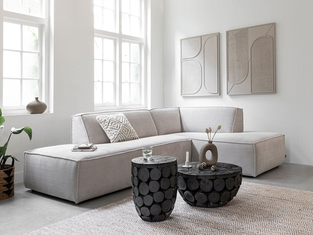 MUST Living Wall Panel Elyn Cream small in a room setting