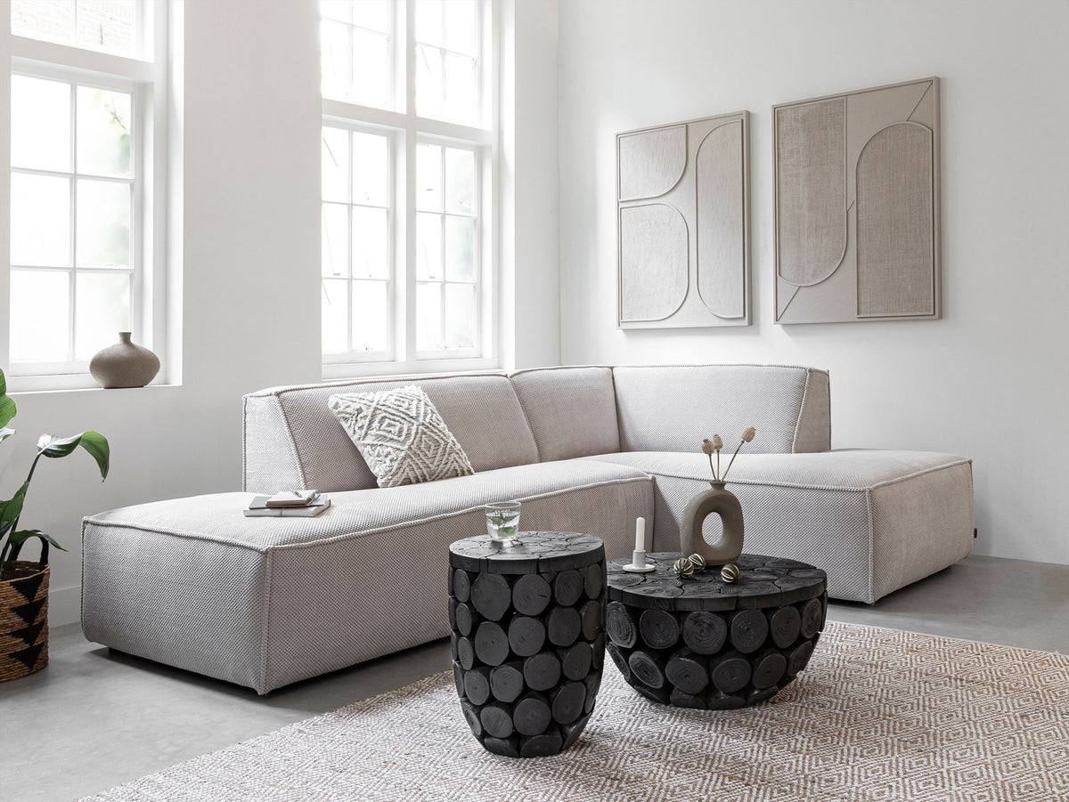 MUST Living Wall Panel Elyn Cream small in a room setting