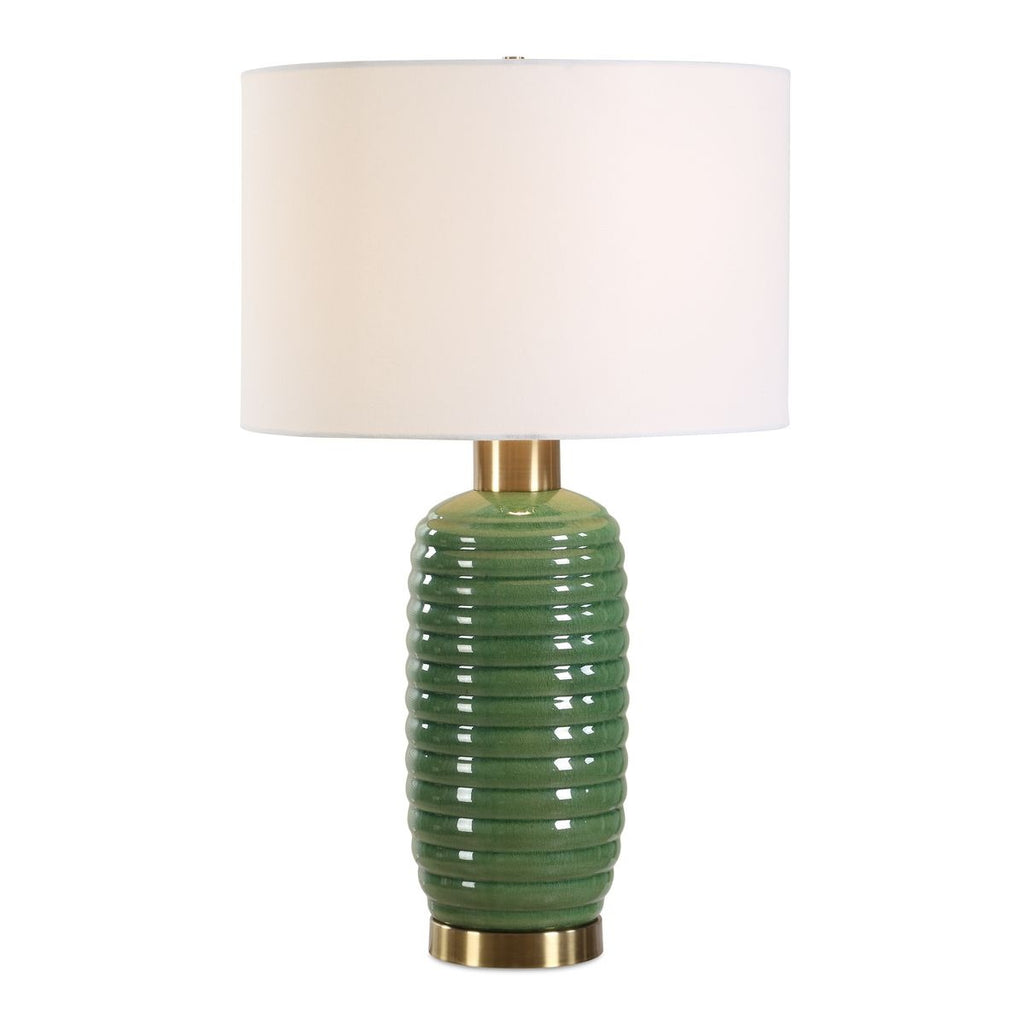 Keiichi Oakley Table Lamp in Green