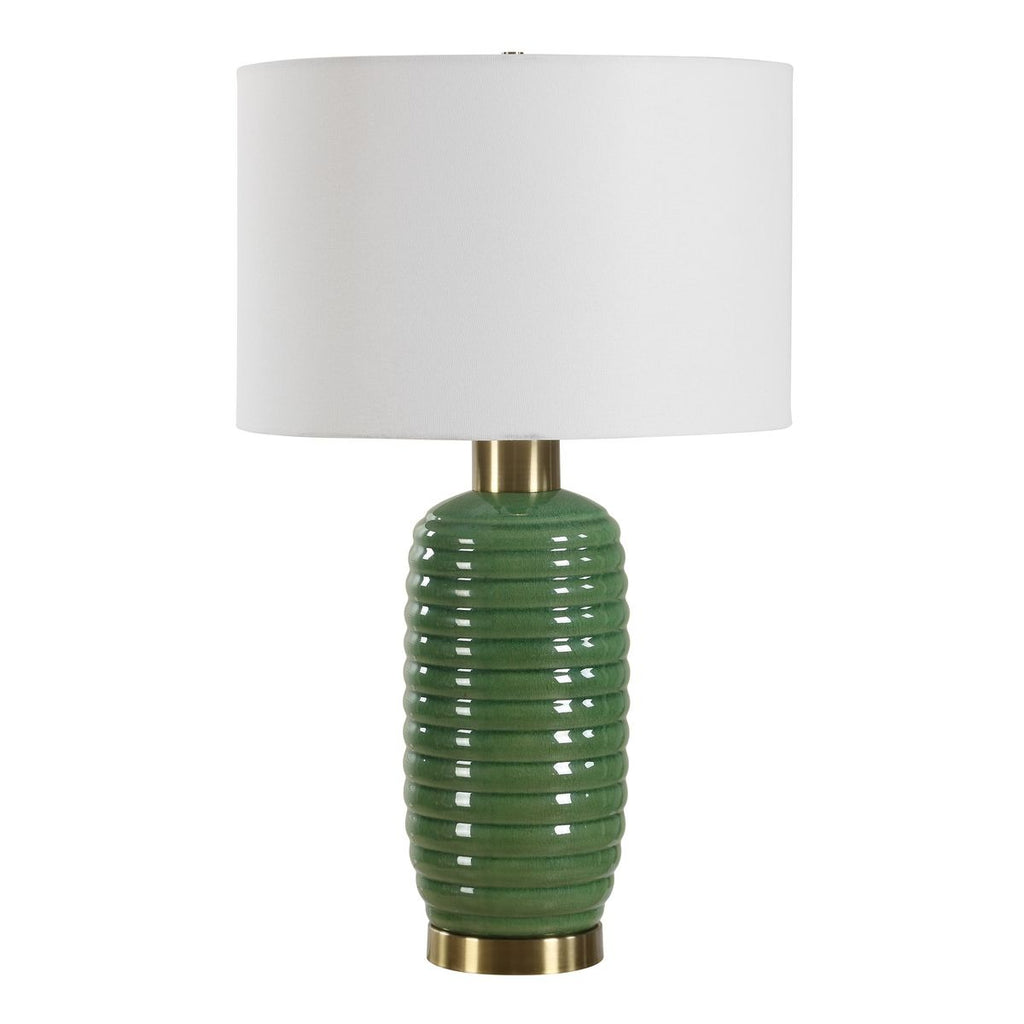 Keiichi Oakley Table Lamp in Green, view 4