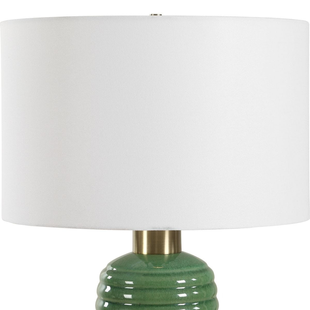 Keiichi Oakley Table Lamp in Green, view 5