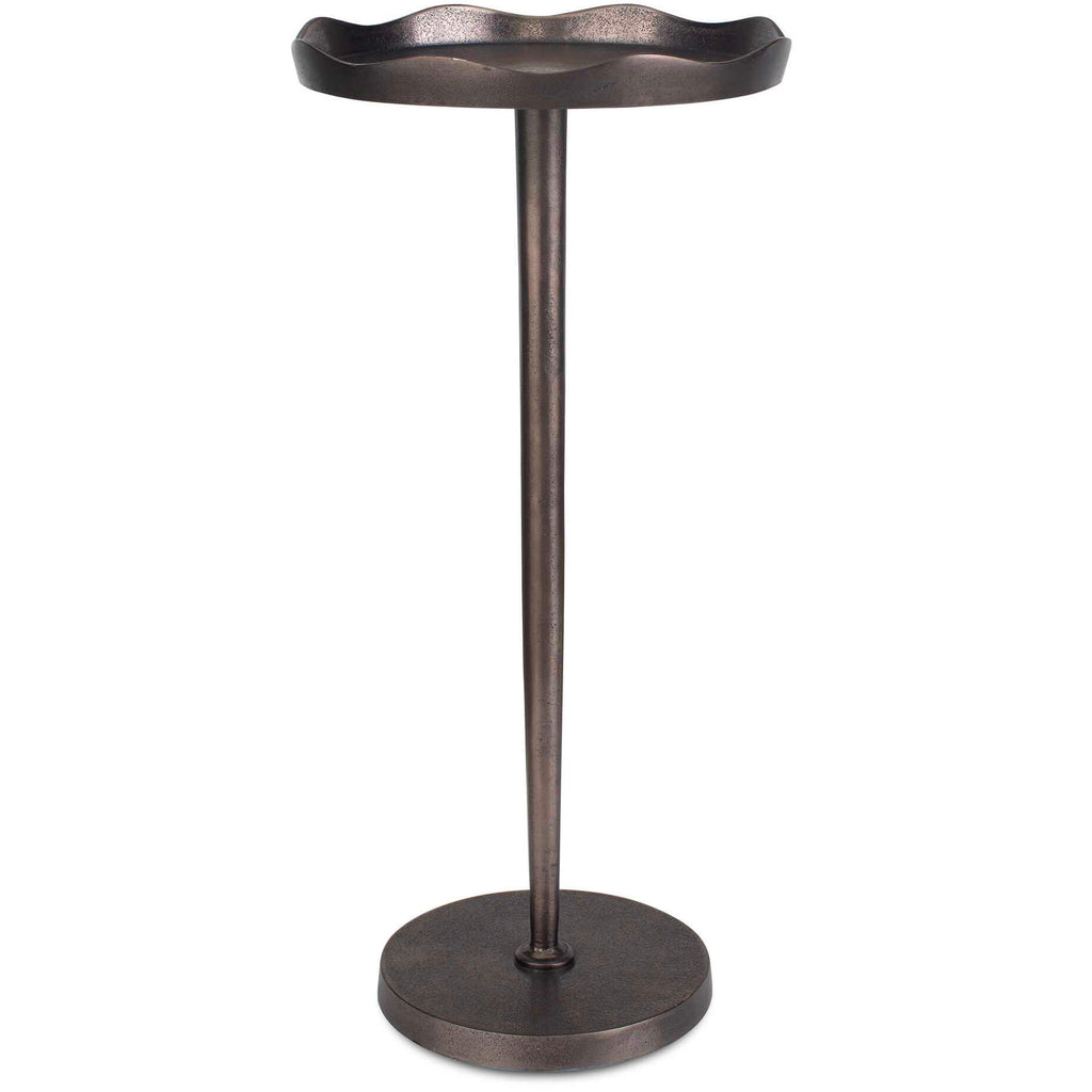 Keiichi Odette Antique Bronze Drinks Table