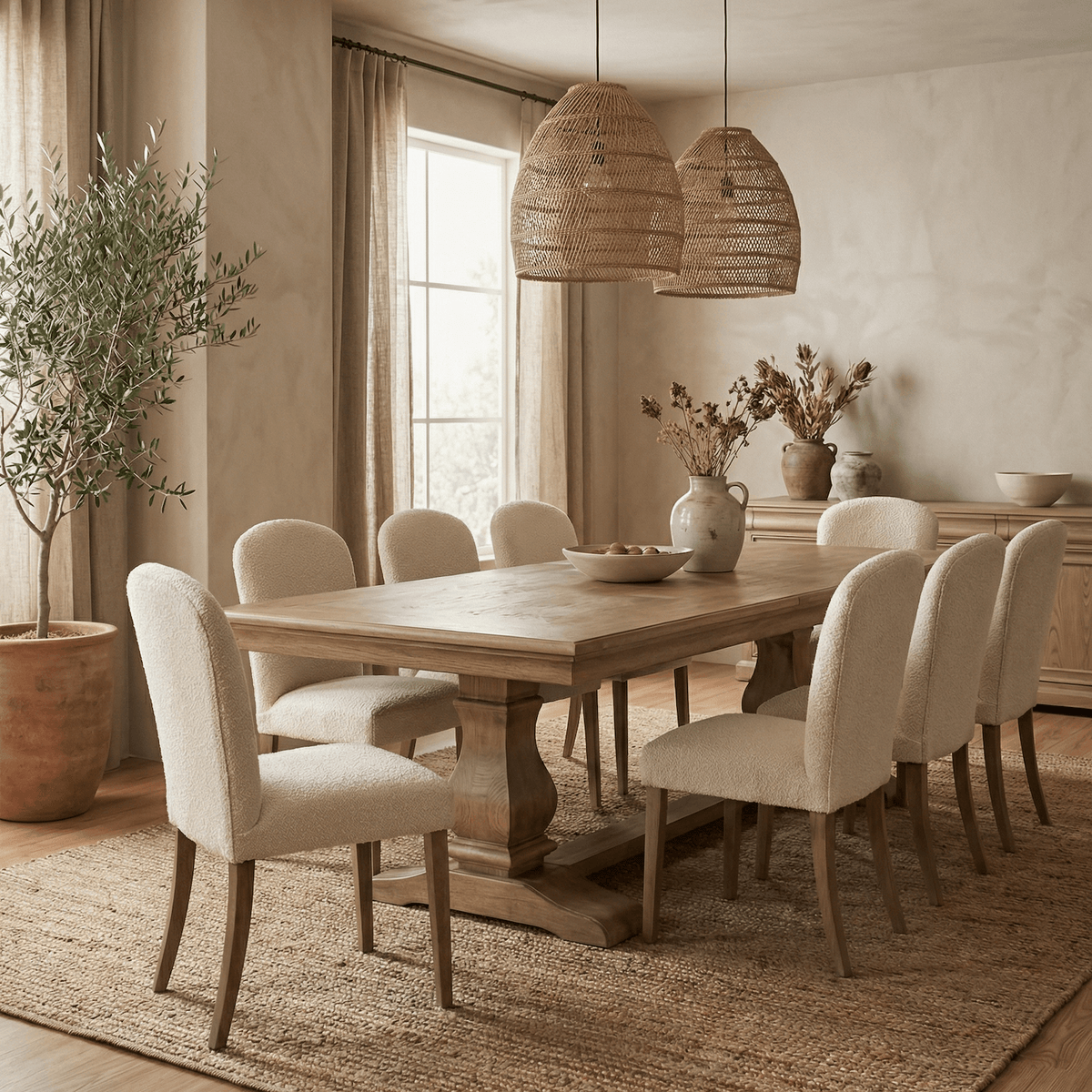 Keiichi Overbury Dining Chair in Natural, view 3