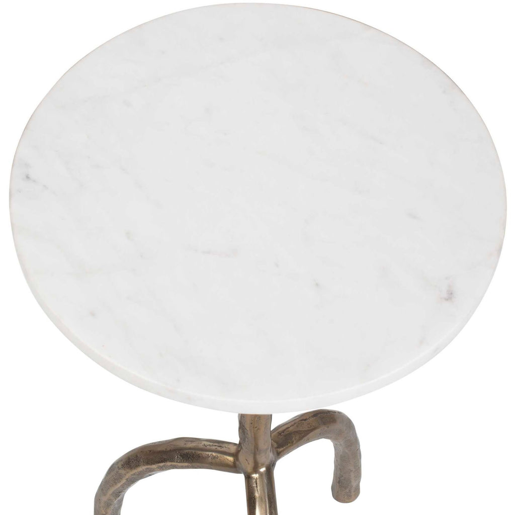 Keiichi Pietra Marble Top Drinks Table, view 5