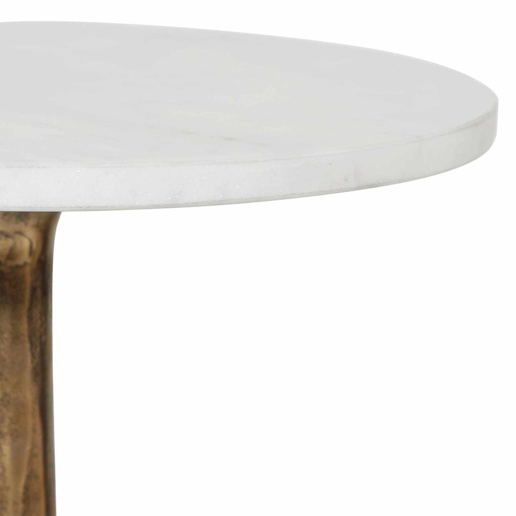 Keiichi Pietra Marble Top Drinks Table, view 4