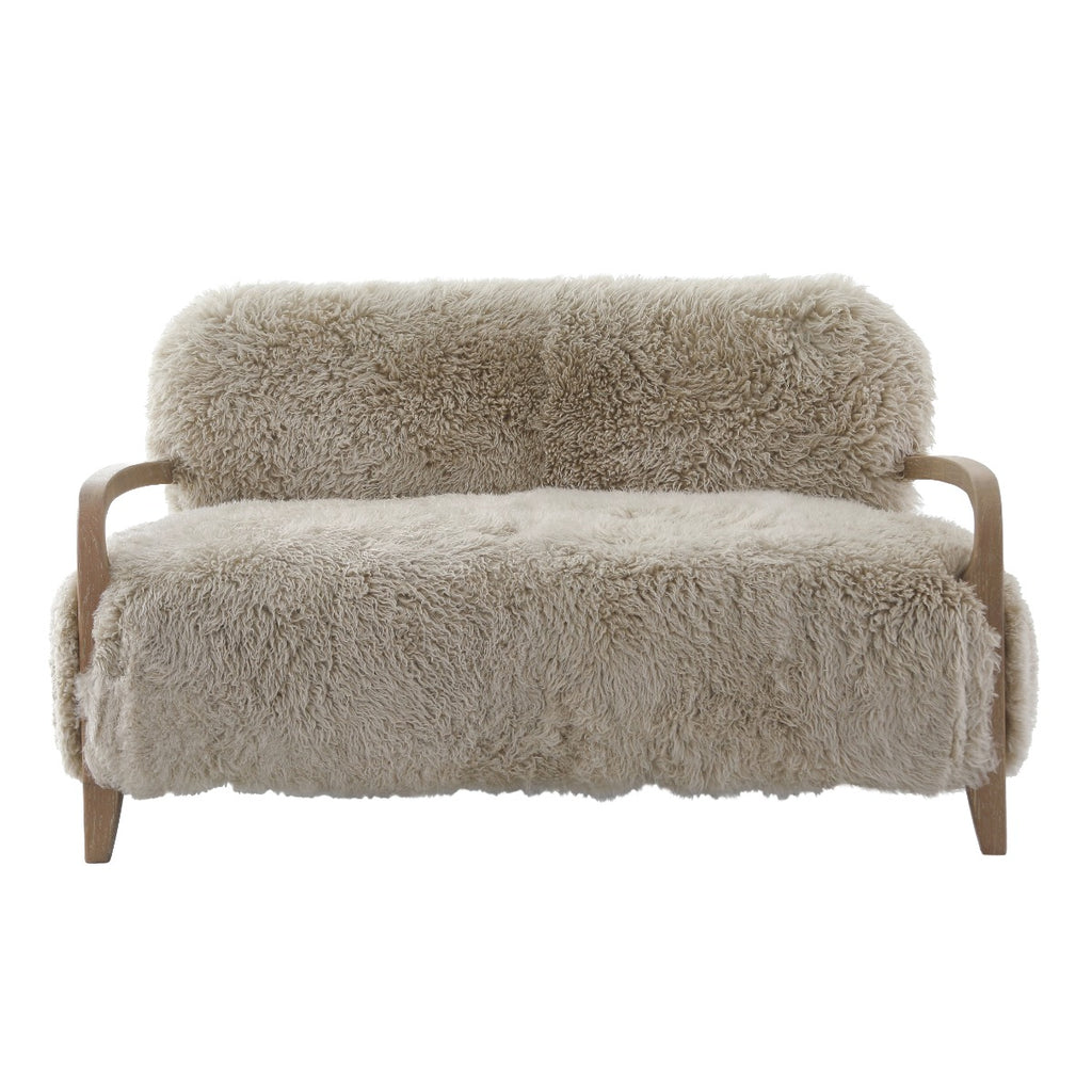 Keiichi Baaarb Real Sheepskin Sofa, view 4